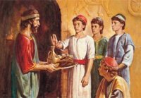 Святые — Даниил, Анания, Азария и Мисаил