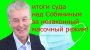 Итоги суда над Собяниным за незаконный масочный режим (Видео)